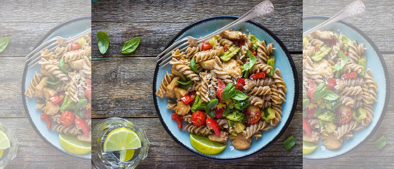 Pastagratäng med kyckling Dolmio