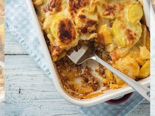 Nötkötts- och potatismoussaka Dolmio